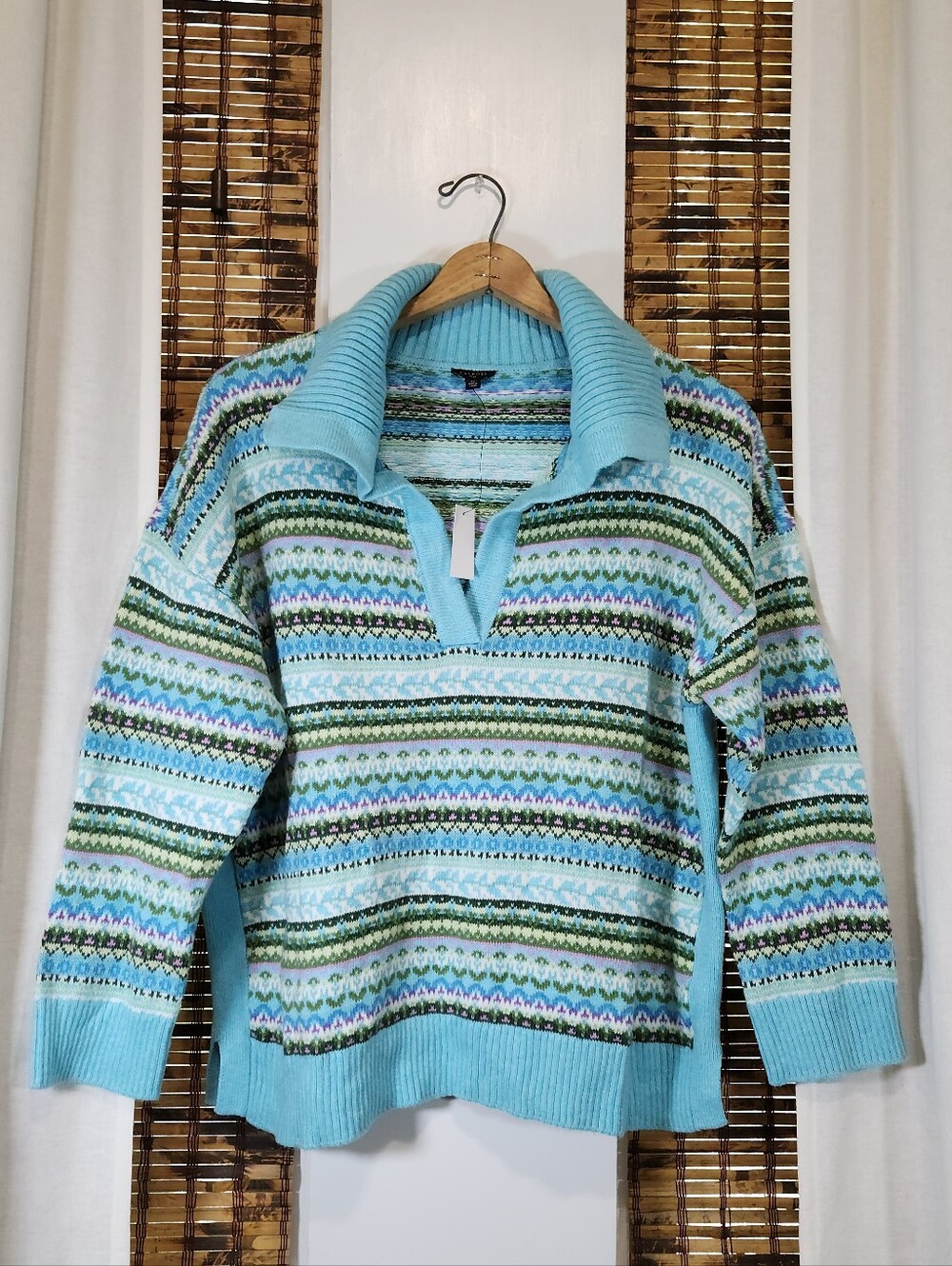 ✨ NEW WITH TAGS ✨ Talbots Johnny Collar Pullover Sweater Size 2X
